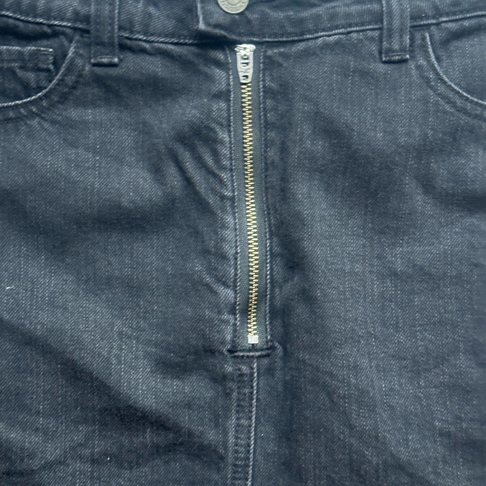 Hollister black womens denim skirt size 5/27 - Picture 4 of 6